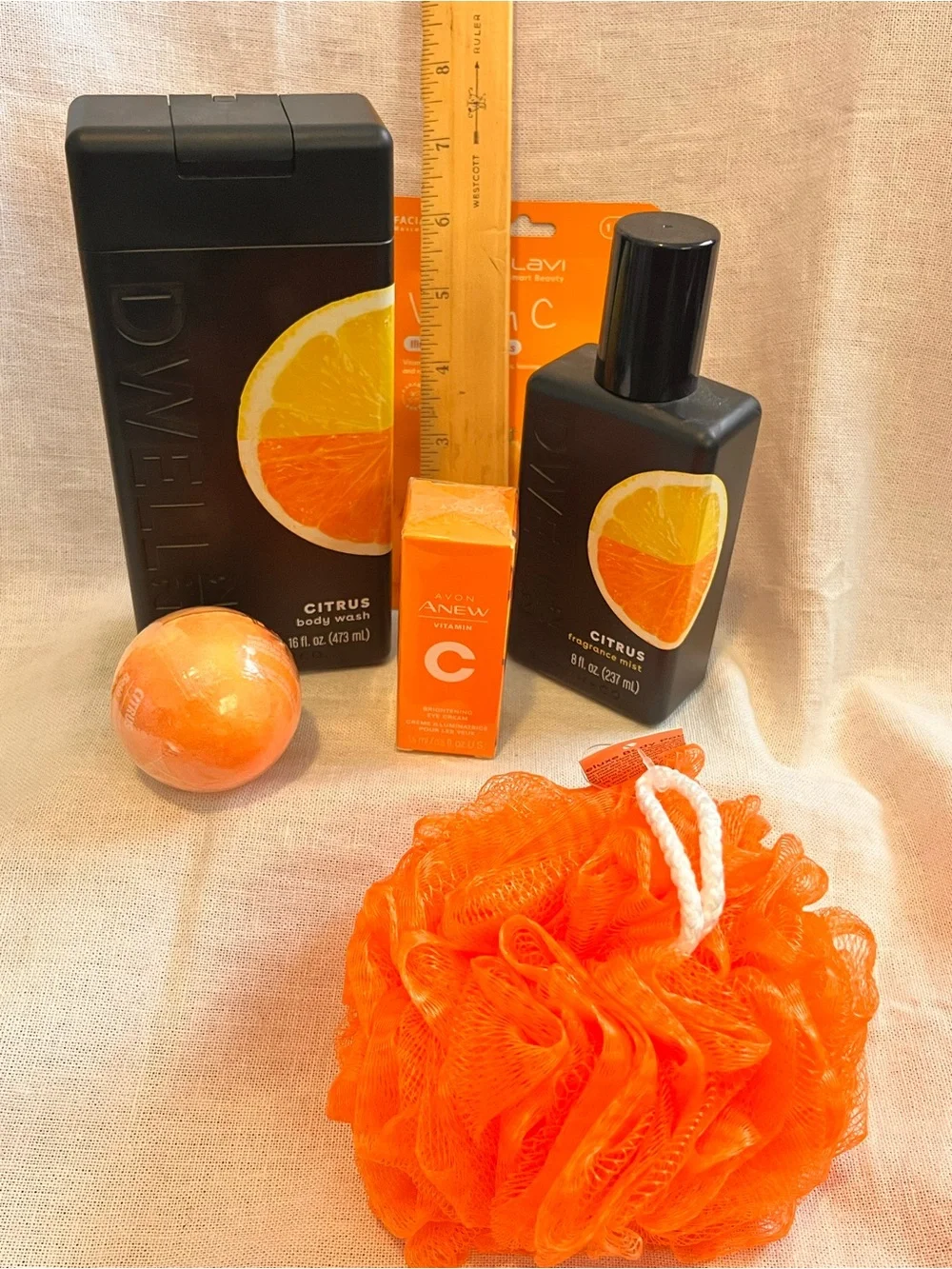 Dwell212 Citrus Bath & Body Bundle- Orange and Black